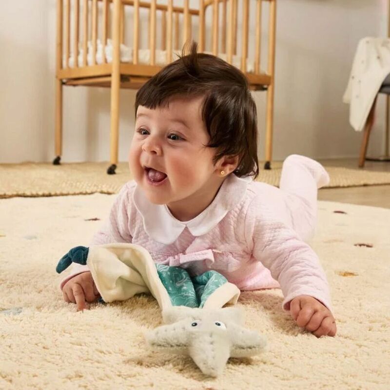 Kinder-Sinnestofftier Miniland Seestern Baby Sea
